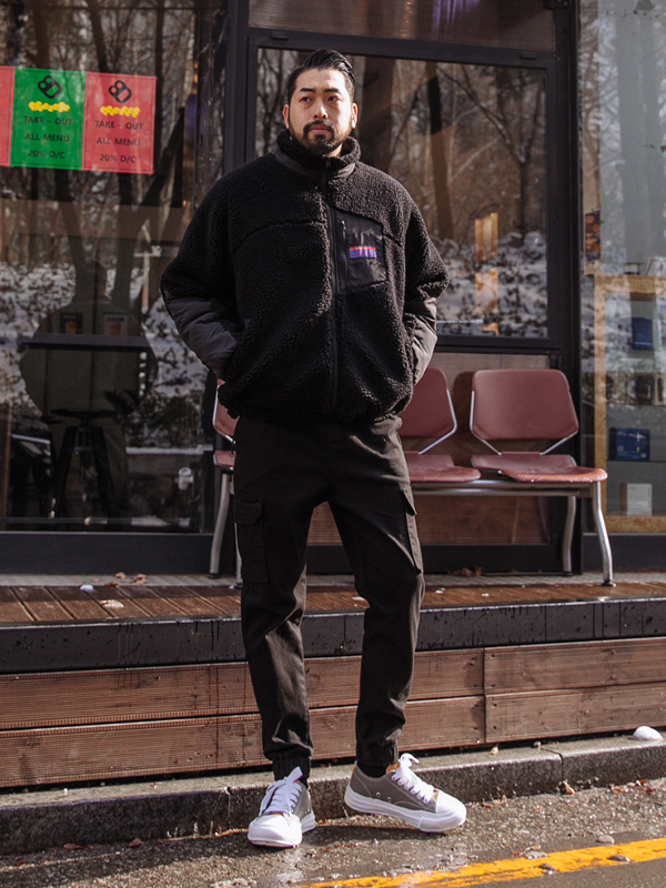 (XL-4XL)<BR>루주라 拉链卫衣