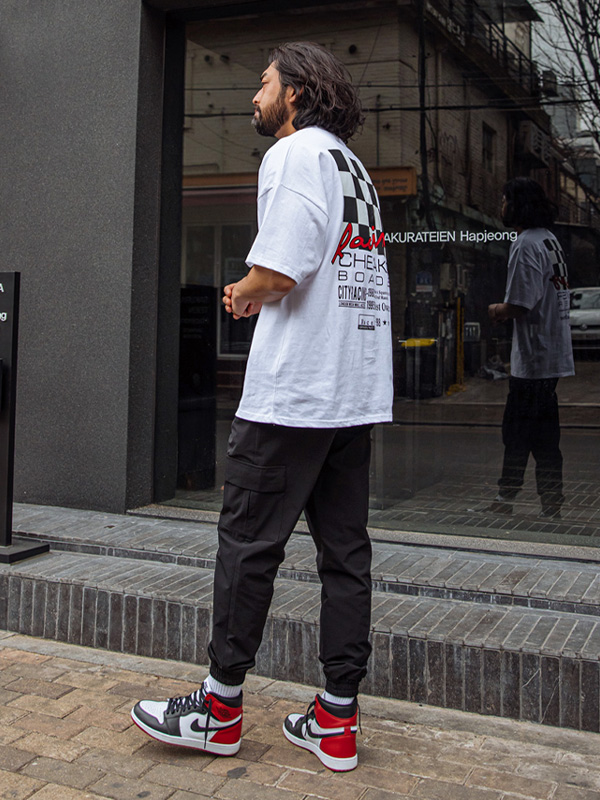 (M-6XL)<br>그라도 工装裤 束腿松紧带裤 <br><font color="#098a09"><B>选择长度 (基础,长款+6cm)</B></font><br><font color="#fb5ec9"><B>[1+1]</B></font>