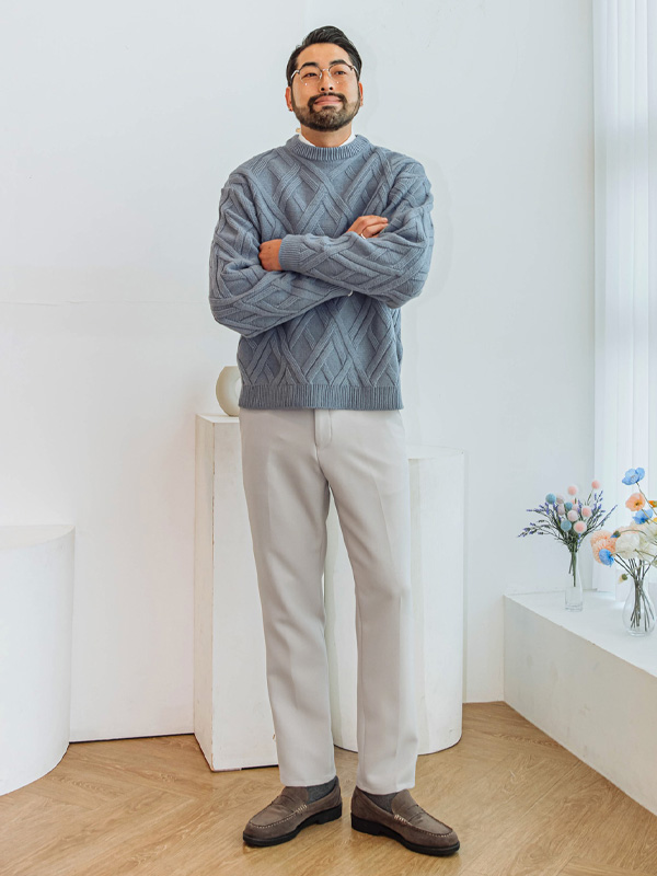 (2XL-6XL)<BR>코니보티 魔法绑带 宽松长裤