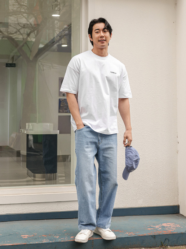 (L-5XL)<BR>하마르 短袖T恤