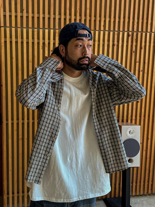 (L-4XL)<br>말리크 格子衬衫 634