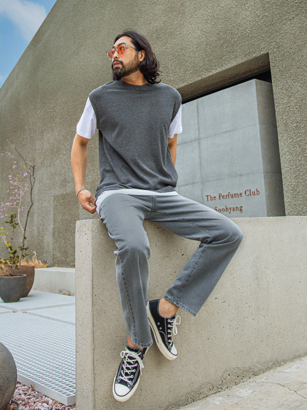 (L~6XL)<br>브런스 短袖T恤