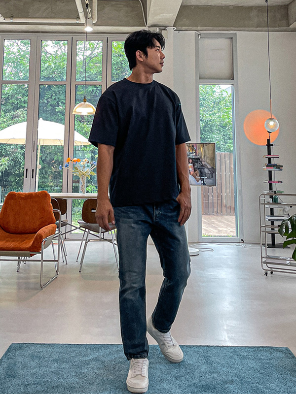 (L-5XL)<BR>아스투리 短袖T恤