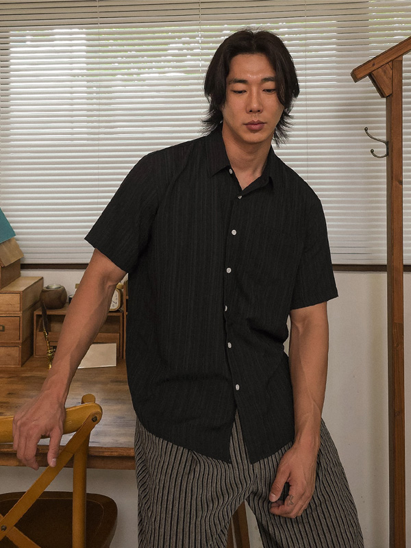 (L-5XL)<BR>실리아나 短袖衬衫