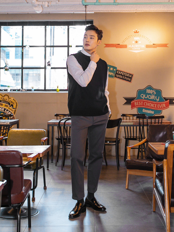 (L~6XL)<BR>온딘 针织马甲