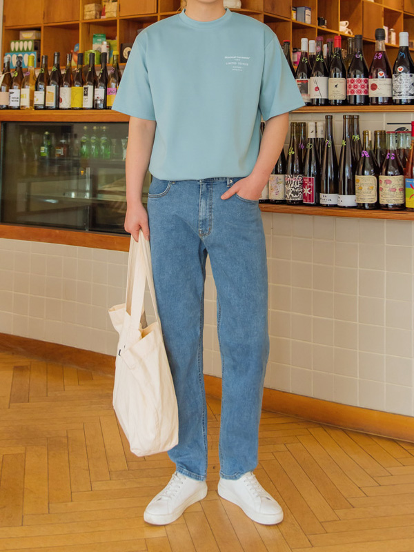 (L-5XL)<BR>인크리스 스판데님팬츠<br><font color="#098a09"><B>기장선택 (基础,长款+10cm)</B></font>