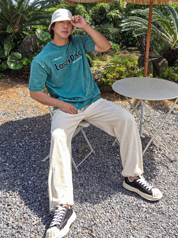 (XL-6XL)<BR>키쏘 亚麻绑带裤