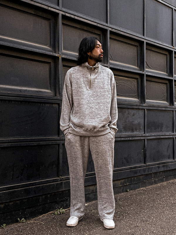 (XL-6XL)<br>언트라 带肋半拉链 T009<BR><B><FONT COLOR="#ff4800">[额外折扣]</FONT></B>