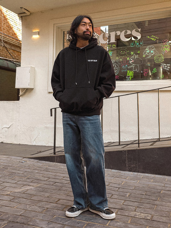 (L-4XL)<BR>다노티 标准配合 隐藏绑带 牛仔裤 1984