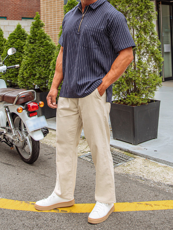 (L-5XL)<BR>글로우 松紧带裤