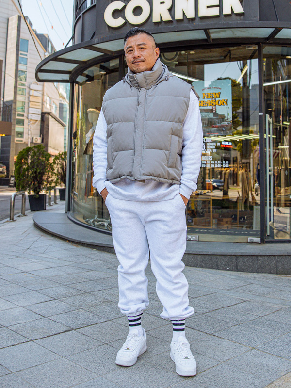 (XL-6XL)<BR>티프턴 羽绒马甲