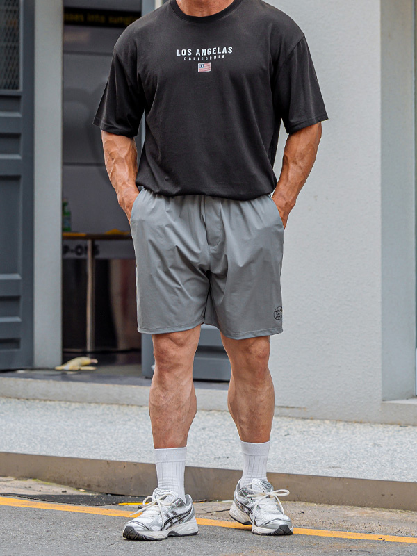 (L-6XL)<BR>보카도니 실리콘패치<br>쿨링 松紧带短裤<br><font color="#072c81"><B>[ W.DNA ]</B></font>