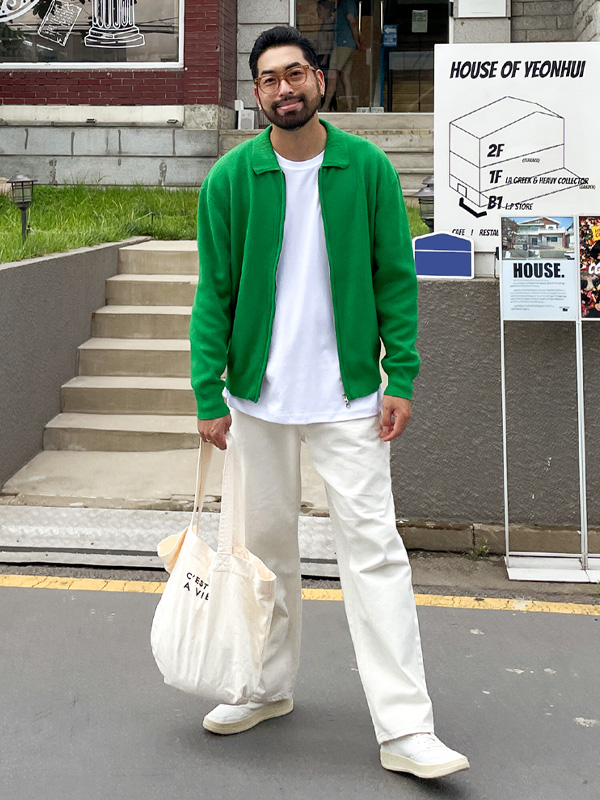 (XL-6XL)<BR>코앗 针织拉链