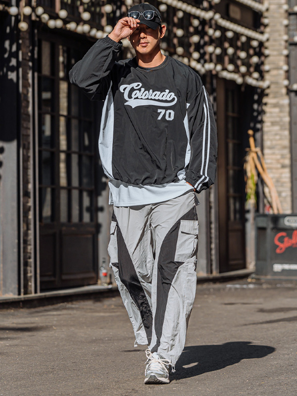 (XL-4XL)<BR>아바론 货物松紧带裤