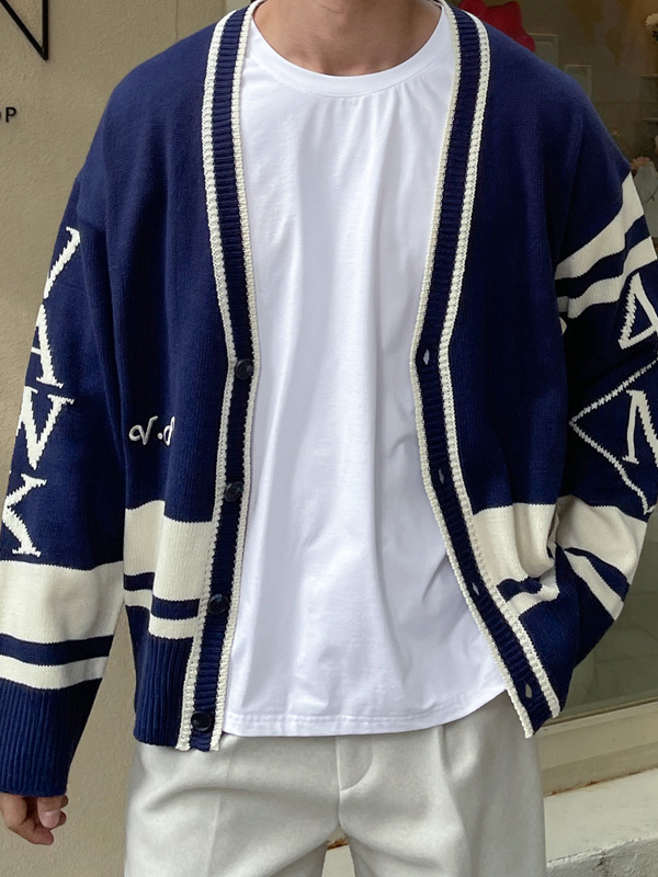 (L-5XL)<BR>소퍼튼 针织开衫