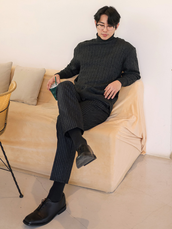 (M-6XL)<BR>팰런스 魔法绑带 修身 宽松长裤 S81