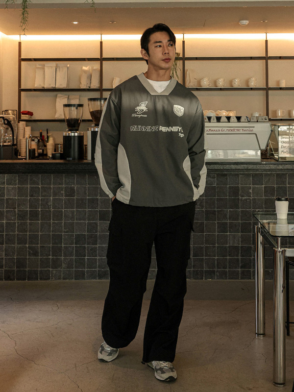 (XL-6XL)<BR>윙카 半宽配合 松紧带裤