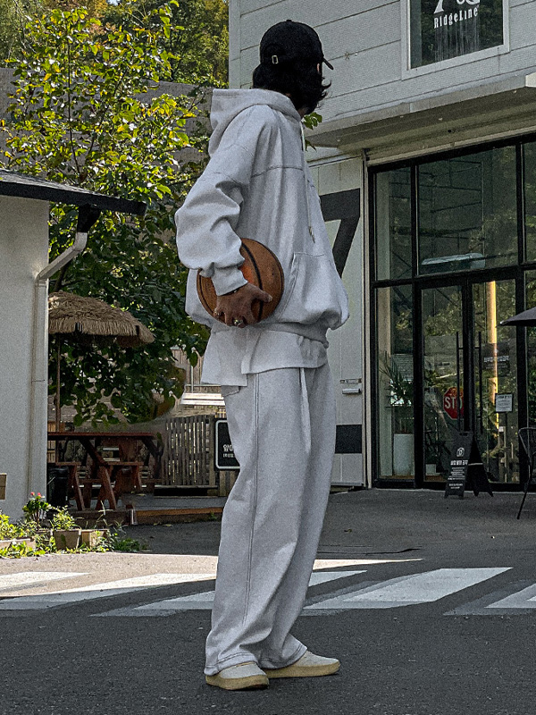 (XL-6XL)<BR>팟사 半宽配合 运动服 기모팬츠