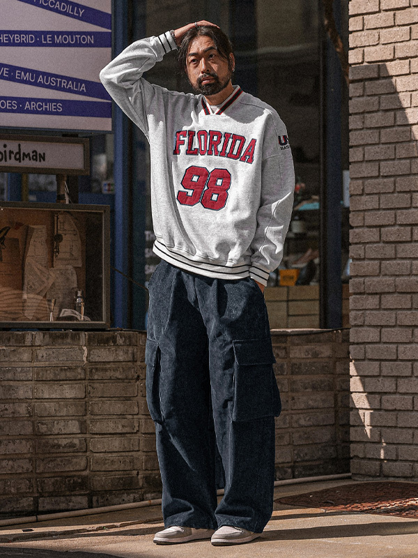 (XL-6XL)<BR>아이델 广泛适用 골덴카고팬츠