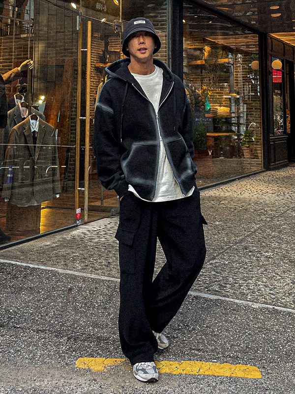 (XL-6XL)<BR>트레이크 小睡帽拉链