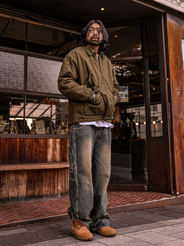 러스타트 工作夹克 R2602