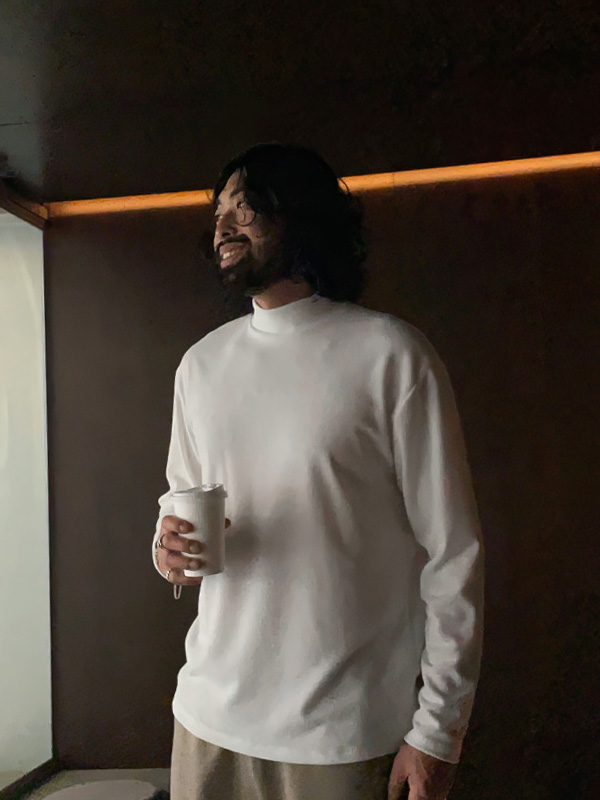 (M-3XL)<br>칸트라우 半高领针织品 H0032<br><font color="#fb5ec9"><B>[1+1]</B></font>