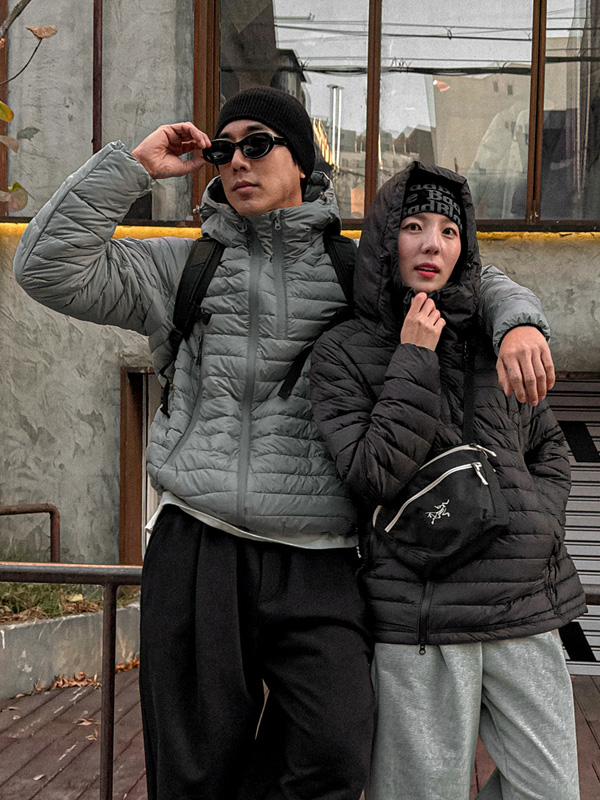 (L-4XL)<br>아크로니 웰론패딩