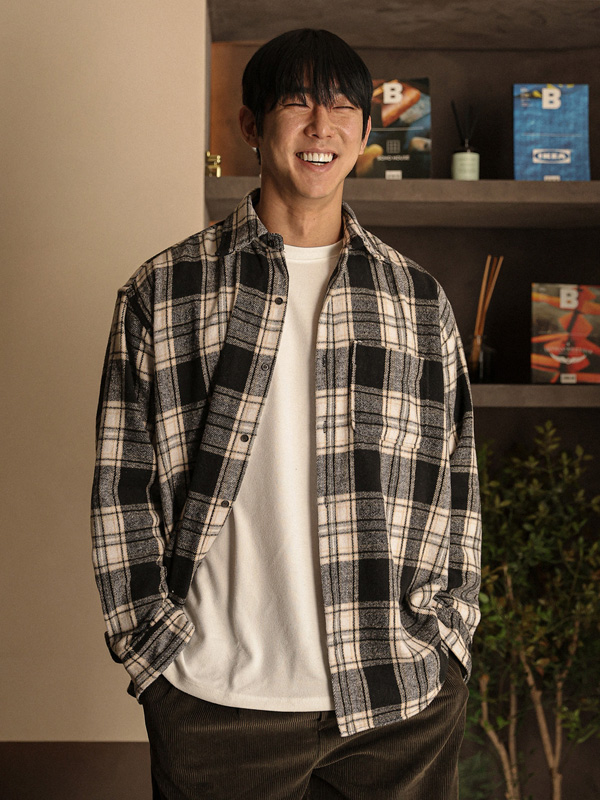 스피디드 格子衬衫