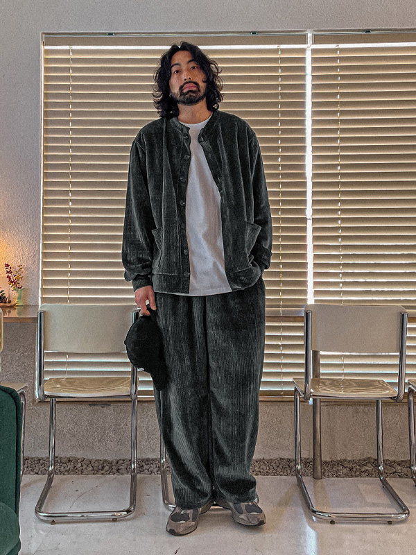 (XL-4XL)<br>로카르노 벨벳가디건