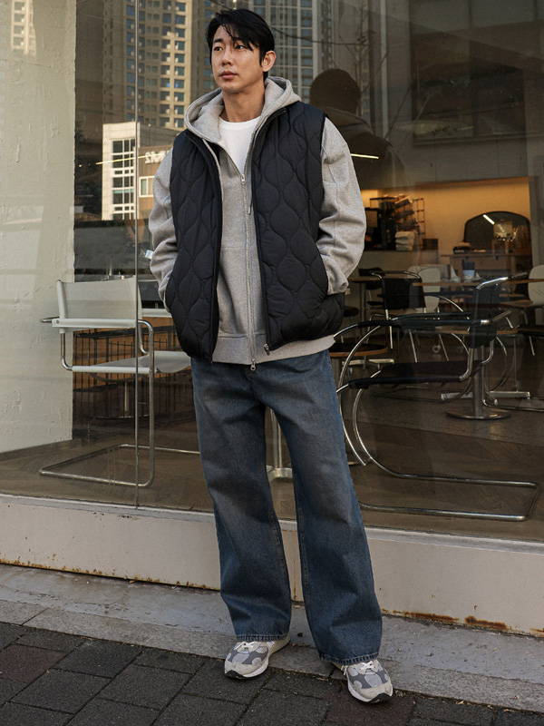 (2XL-4XL)<BR>토렌트 누빔조끼 639