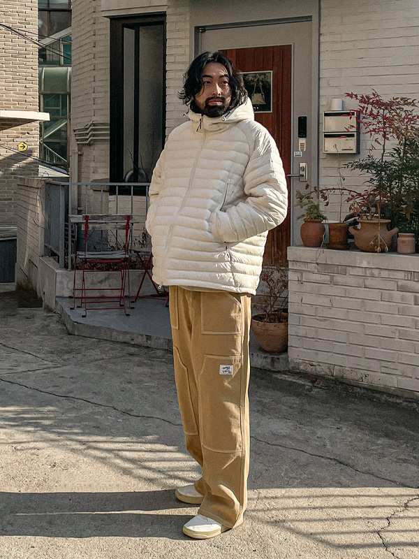 (XL-5XL)<BR>자이탄 鸭绒 웰론후드패딩
