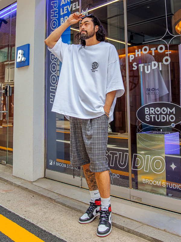 (XL-6XL)<BR>아라곤 松紧带短裤