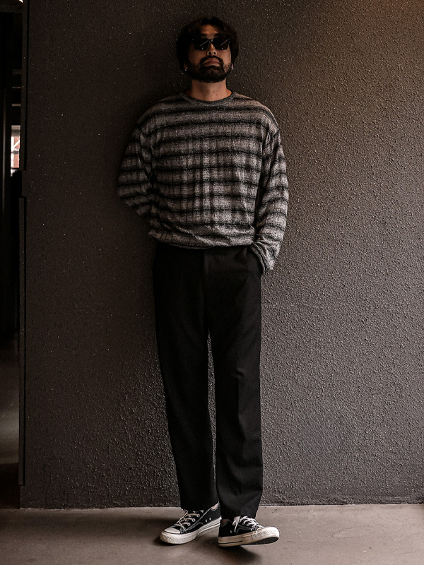 (28-38)<br>모리어타 修身 秘密绑带 宽松长裤<br><font color="#224f20"><b>*选择长度 (长款,短)</b></font><br><font color="#fb5ec9"><B>[1+1]</B></font>