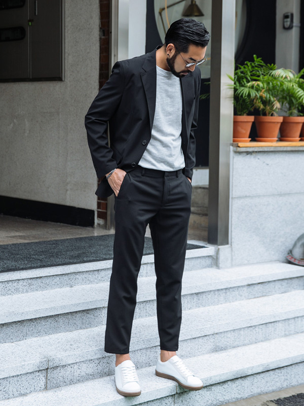 (S~5XL)<BR>라이드 가벼운 宽松长裤