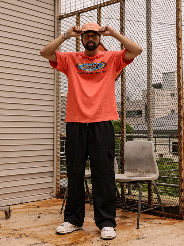 (XL-4XL)<br>엘리오 半宽配合 货物松紧带裤