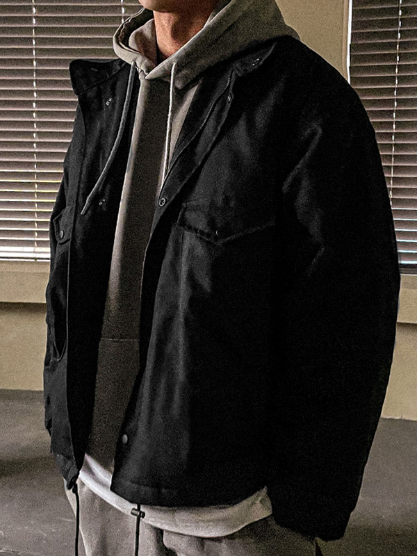 (XL-4XL)<BR>가다바타 牛仔夹克