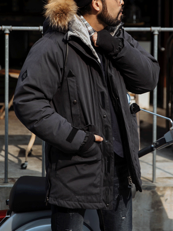 (L-5XL)<BR>신기루 野战外套