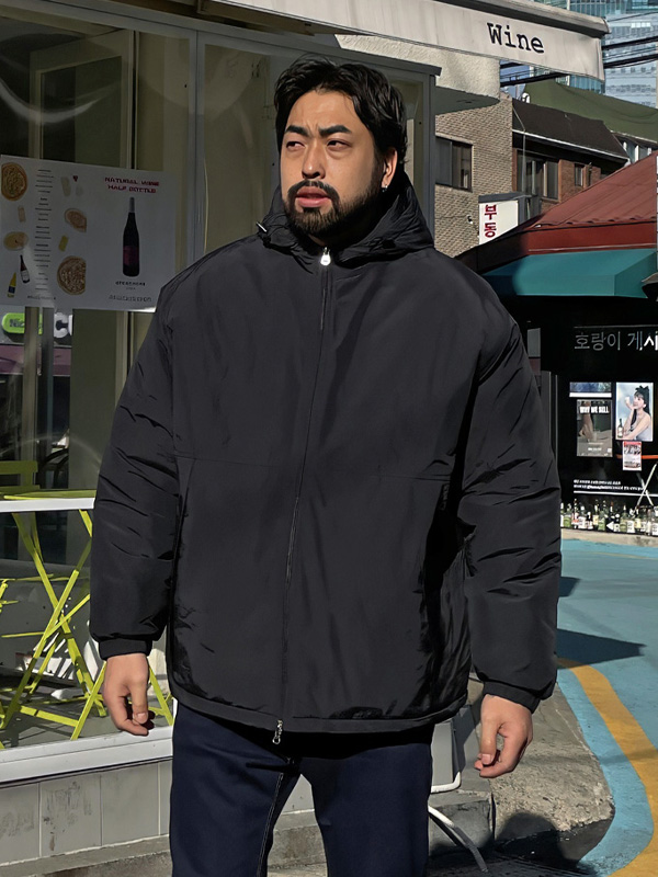 (XL-4XL)<BR>바일리 带帽外套