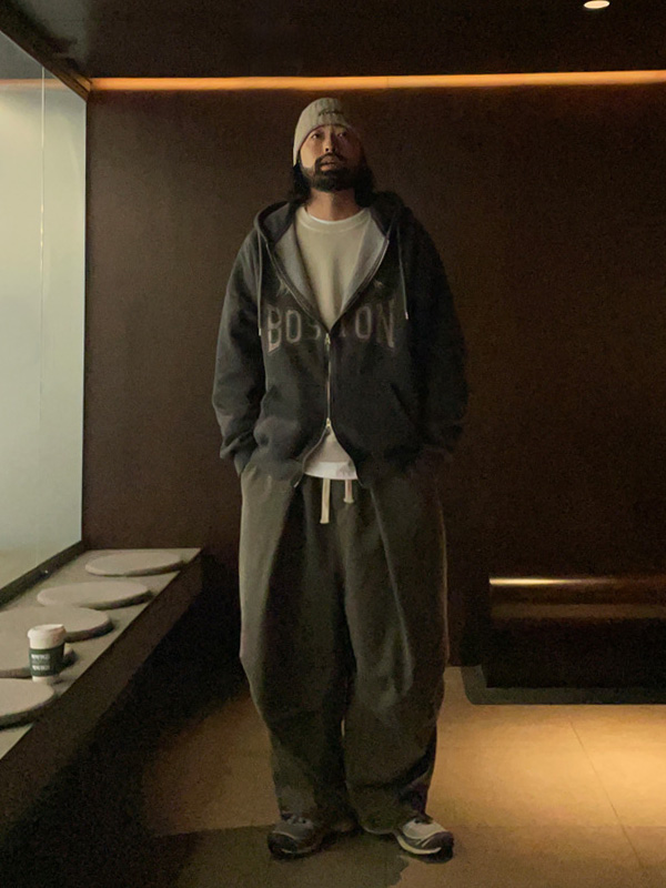 (XL-6XL)<BR>시우노바 颜料 小睡帽拉链