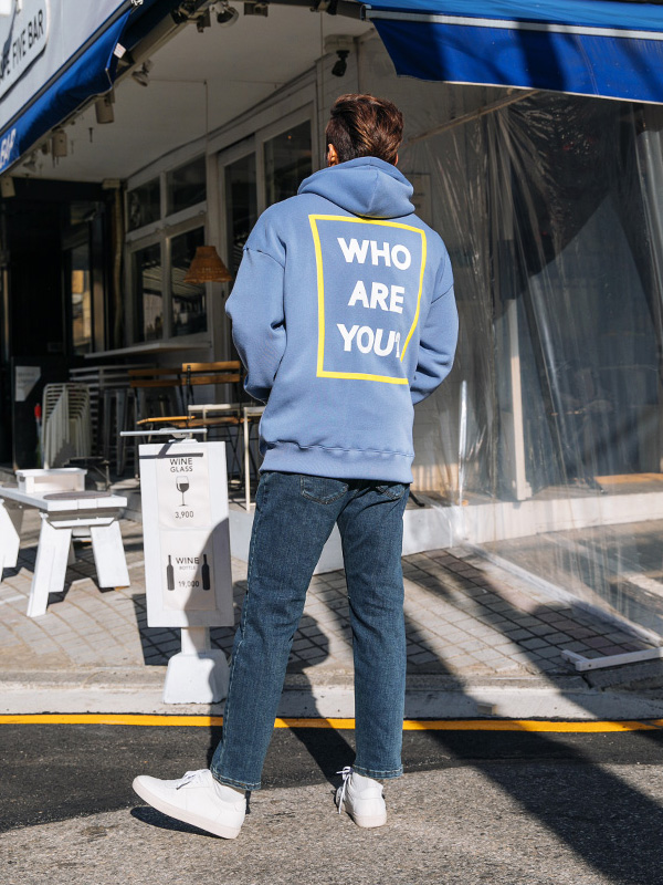 (L-5XL)<br>컬킨 후아유 羊毛连帽衫