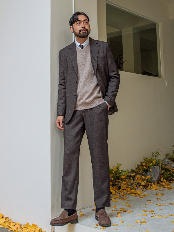 (S~5XL)<BR>보라스 宽松长裤