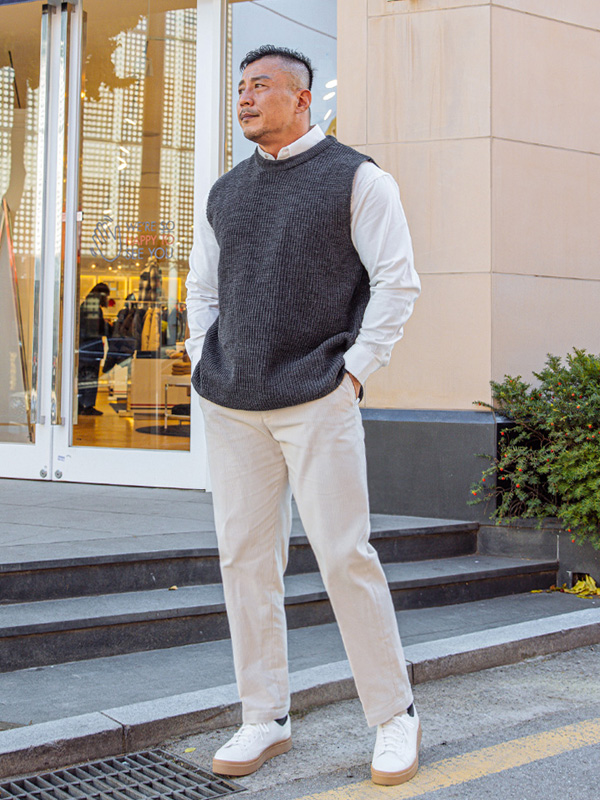 (L-5XL)<BR>루스티 马甲