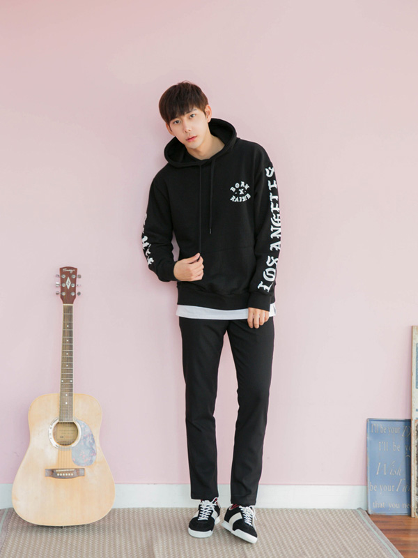 (L~5XL)<br>차도남의 길 파블로후드티