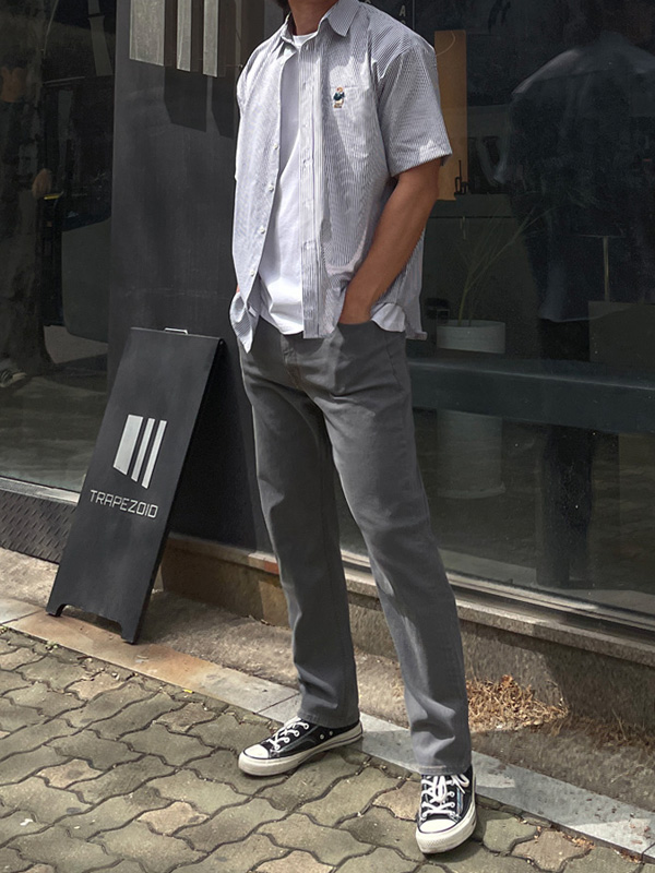 (M-6XL)<BR>디오누 隐藏绑带 逐渐收窄的 牛仔裤 <br><font color="#098a09"><B>选择长度 (基础,长款+10cm)</B></font><BR><B><FONT COLOR="#ff4800">[额外折扣]</FONT></B>