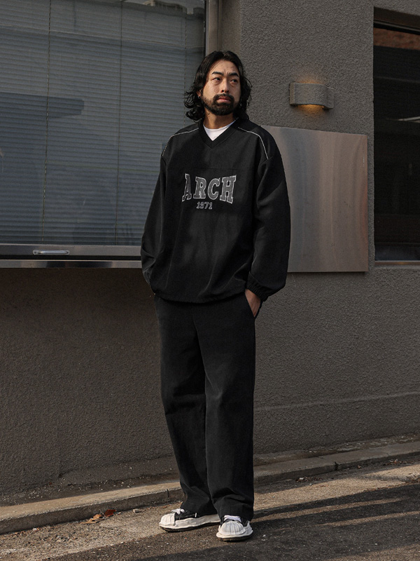 (L-4XL)<br>아소오다 半宽配合 기모밴딩팬츠