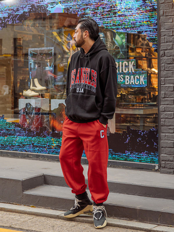 (XL-4XL)<br>모션스 羊毛连帽衫