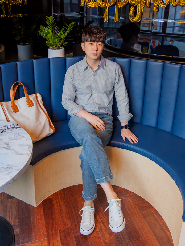 <br><font color="#fd0303">[365SALE]</font><br><font color="#2046a7">★교환/반품불가★</font><br>몬테 条纹 衬衫