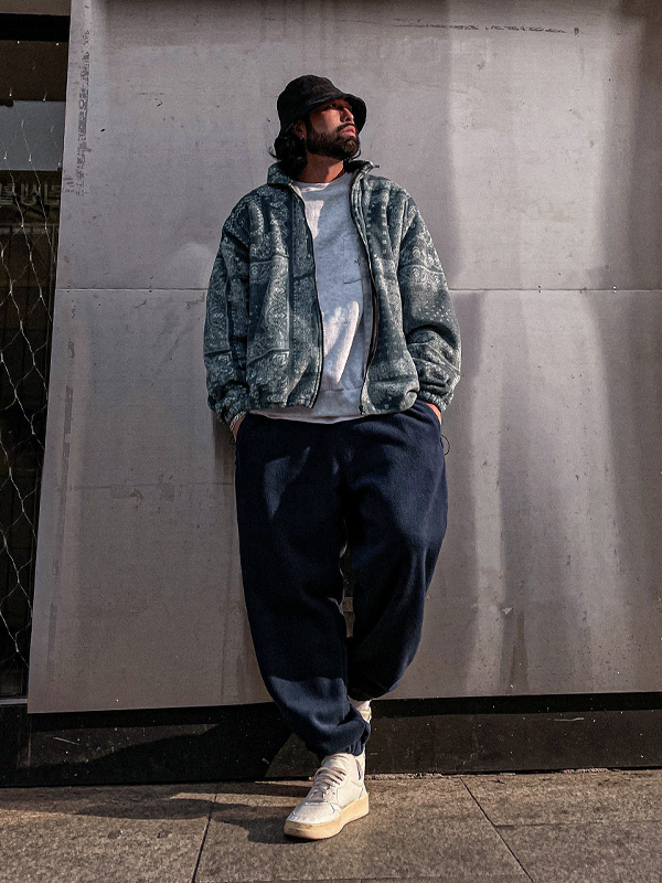 (XL-4XL)<BR>마르턴 후리스집업