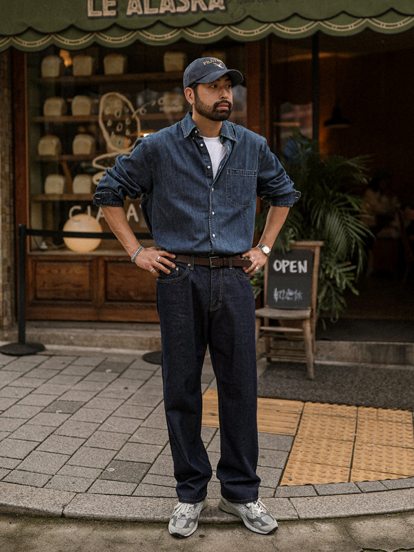 티가키 牛仔衬衫