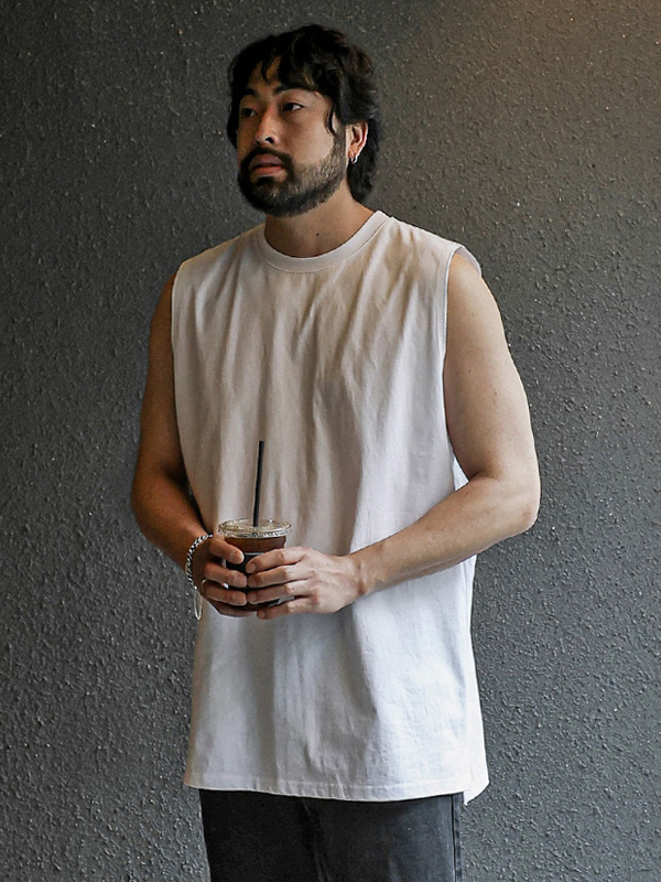 (L-5XL)<BR>카이노 分层 背心<BR><font color="#224f20"><b>*选择长度 (基础,+4CM,+8CM)</b></font>